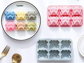 Molde silicona 6 bulldog 